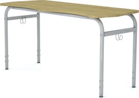 Szkolny i przedszkolny stolik uczniowski regulowany Sobre fala 135x55 cm