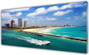 Panel Kuchenny Nadmorska Panorama Miasta