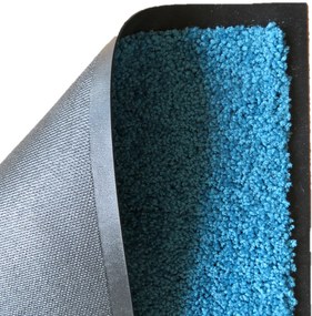 Wycieraczka mata wejściowa Eco Clean turkusowa 40 cm x 60 cm