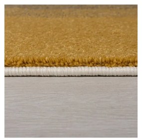 Szaro-żółty dywan Flair Rugs Plaza, 160x230 cm