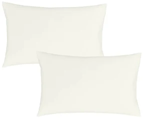 Poszewki na poduszki zestaw 2 szt. z bawełny egipskiej 50x75 cm – Bianca