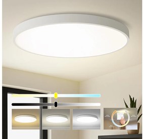 Brilagi - Lampa sufitowa LED POOL 180W/230V 3000/4500/6000K śr. 120 cm biała