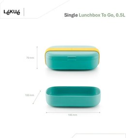 Lunchbox z podziałką To Go – Lékué