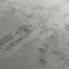 Obraz - Chiński krajobraz (170x50 cm)