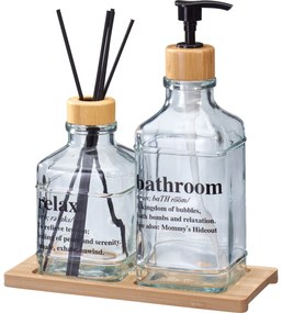 Dyfuzor zapachowy patyczki + pojemnik na balsam do ciała GILO