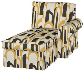 Pokrowiec na szezlong Ektorp prawy