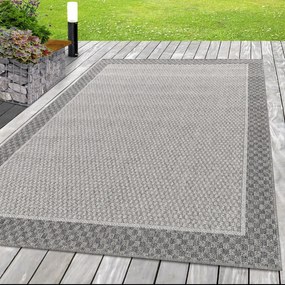 Dywan płaskotakany Aruba szaro-kremowy 140 cm x 200 cm