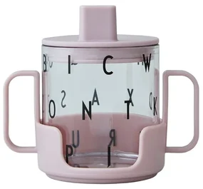 Jasnofioletowy kubek dla dzieci Design Letters Grow With Your Cup