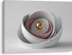 Obraz - Złota perła (70x50 cm)