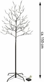 Świąteczna dekoracja - świetlne drzewko, 150 cm, 96 diod LED
