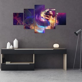Obraz mistycznej kobiety (125x70 cm)