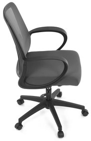 Autronic KA-S3015 GREY Krzesło biurowe, szare