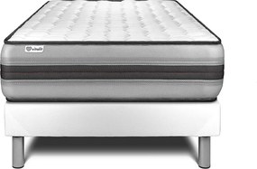 lózka z materacem VITAL POWER RECOVER 120 x 200 cm Rama lózka Bialy