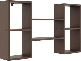 Nowoczesna półka ścienna w kolorze wenge S3-D04