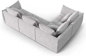 Jasnoszary narożnik (lewostronny/w kształcie litery L) Bloom – Micadoni Home