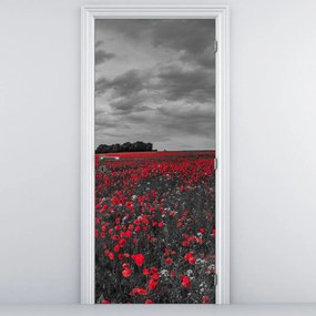 Fototapeta na drzwi - Maki (95x205cm)