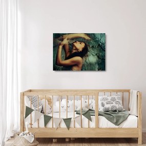 Obraz na szkle - Muza (70x50 cm)