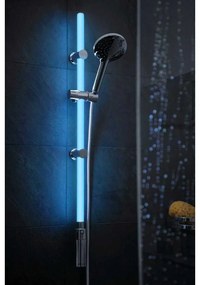 Zestaw prysznicowy w kolorze srebra 94 cm LED – Wenko