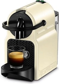 Ekspres do kawy Nespresso De'Longhi Inissia EN80.CW beżowy, 19 bar, automatyczne wyłączanie, zbiornik 0,8L, programowalny przepływ