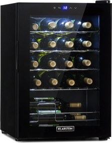 Klarstein Shiraz 43cm 20 Butelek Winiarka Wolnostojąca Czarny