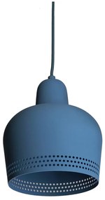 Niebieska lampa wisząca SULION Isa, wys. 150 cm