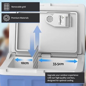 JAGO Box chłodzący, 40 l, niebieski