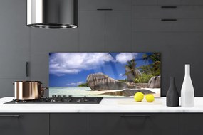 Panel nad blat kuchenny Piaszczysta Plaża Wśród Skał