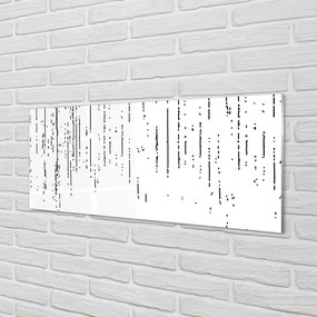 Szkło do Kuchni na Ścianę Nowoczesny Wzór w Kropki i Paski