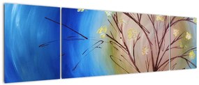 Obraz - Drzewo zakrywające słońce (170x50 cm)