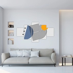 Obraz - Minimalistyczna abstrakcja N⁰2 (125x70 cm)