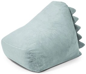 Miętowy sztruksowy dziecięcy worek do siedzenia Snug 80 Dragon – SLOWDOWN
