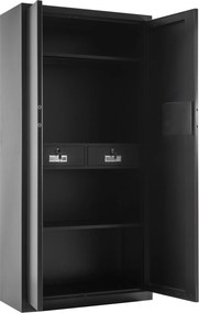 Szafa biurowa z zamkiem elektrycznym i szufladami XD-034