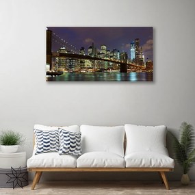 Fotoobraz na płótnie Monumentalna Architektura Mostu