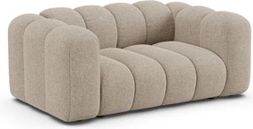 Beżowa sofa z tkaniny szenilowej 170 cm Lupine – Micadoni