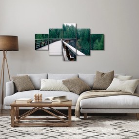 Obraz - Most do wierzchołków drzew (125x70 cm)