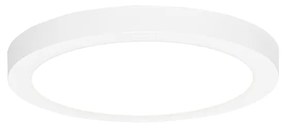 Zewnetrzna Wpuszczany lub natynkowy reflektor biały 22 cm w komplecie z LED 3-stopniowy ściemniacz do ciepłego światła - Trans Nowoczesny Oswietlenie zewnetrzne