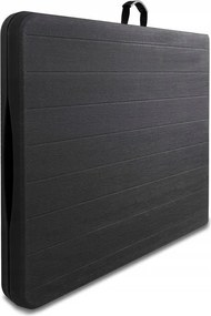 Stół cateringowy CATERON 70x180 cm, brązowy