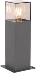 Inteligentna industrialna lampa podłogowa zewnętrzna antracytowa 30 cm w komplecie z Wi-Fi P45 - Denmark