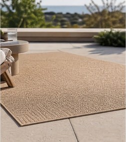 Brązowy dywan odpowiedni na zewnątrz 80x150 cm Timber 1404 – Ayyildiz Carpets