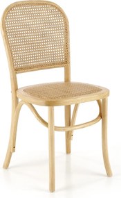 Krzesło jadalniane z rattanu naturalnego K502