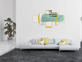 Obraz - Arkusze abstrakcyjne N⁰2 (125x70 cm)