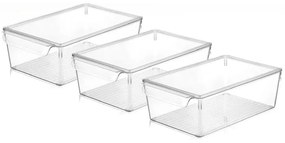 Plastikowy organizer do lodówki 3 szt. – Hermia