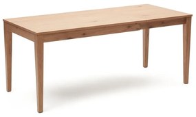 Rozkładany stół z dodatkowym blatem w dekorze dębu 80x120 cm Yain – Kave Home