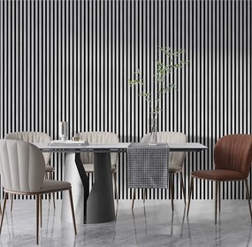 Akustyczne panele lamelowe 2 szt. biały mat W7-F27