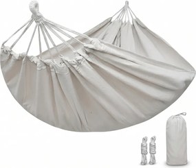 Hamak ZENVIO 200x80 cm, biały + torba gratis