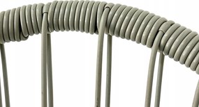 Żyłkowe krzesło ogrodowe dla dzieci Arjana KIDS MAS-EC2 66 cm szare