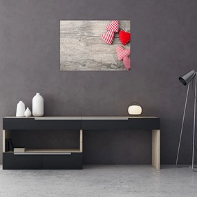 Obraz - Serca (70x50 cm)