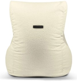 Kremowy worek do siedzenia z materiału bouclé Seat Lounge – SLOWDOWN