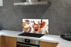 Panel nad Blat Kuchenny Zimowa Herbata w Kubku