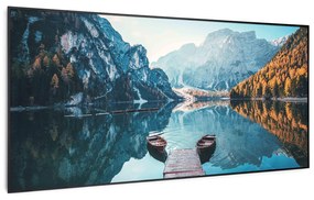 Klarstein Wonderwall Art Smart 700W 60x120cm Obraz na podczerwień Jezioro II